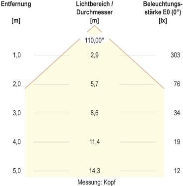 EVN VERTICA LED Wegeleuchte, IP54, 100-240V, 10W, 3000K, 600lm, 1000mm, schwenkbar, anthrazit (PL54151002)