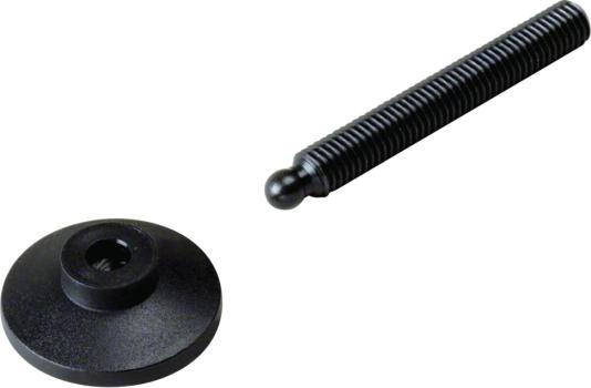 ARDEBO.de Hager BKBNS60 Nivellierset, M8x60 mm, 8 Stück, Schrauben und Füße für BKB/BKG