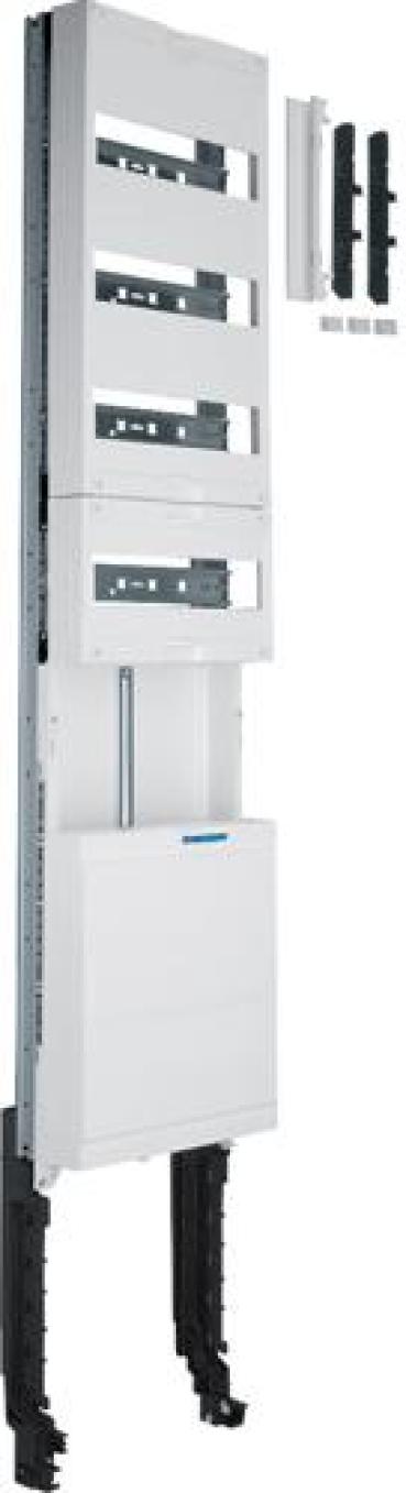 ARDEBO.de Hager ZU54LS Einbausatz, univers Z, Höhe 1350mm, 1 Zählerplatz, 1-feldig, für Sammelschienen