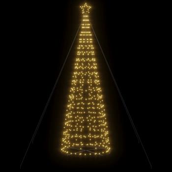 LED-Weihnachtsbaum, 570 LEDs, Warmweiß, 300 cm