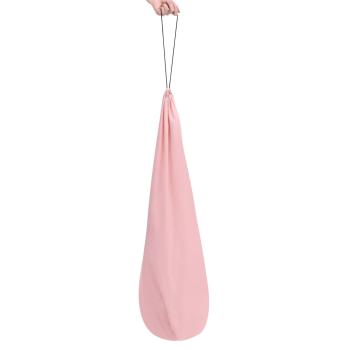 Kinder Tipi-Zelt mit Tasche Pfirsichhaut Rosa 120x120x150 cm