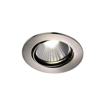 Nordlux Fremont Einbaustrahler, IP23, 2700 K, 345 lm, Nickel gebürstet (47570132)