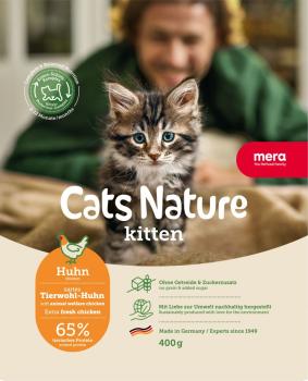 ARDEBO.de Mera Cat Nature Kitten Huhn 400g