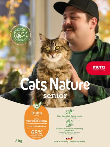 ARDEBO.de Mera Cat Nature Senior Huhn 2kg