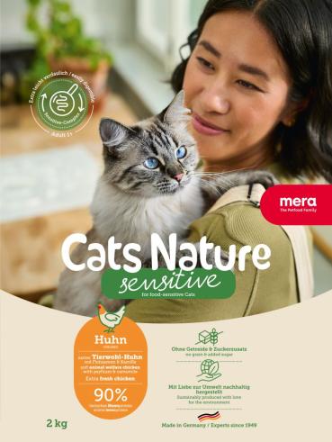 ARDEBO.de Mera Cat Nature Sensitive Adult Huhn 2kg