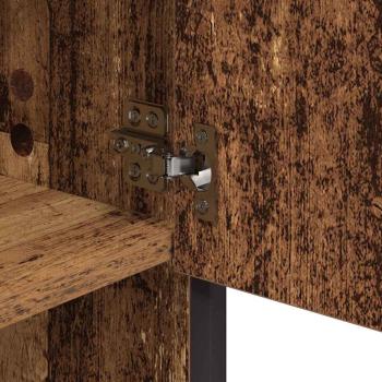 Badezimmermöbel-Set mit Regal 3 pcs Altholz Holzwerkstoff