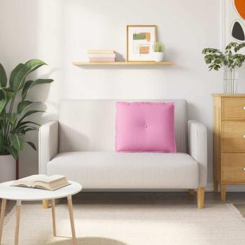 Rückenkissen Rosa 60 x 19 x 50 cm Stoff