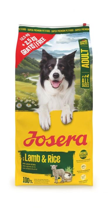 ARDEBO.de Josera Lamb & Rice 12,5 + 2,5kg