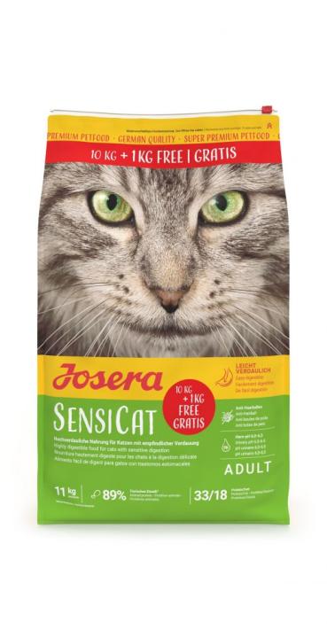 ARDEBO.de Josera Cat SensiCat 10 + 1kg