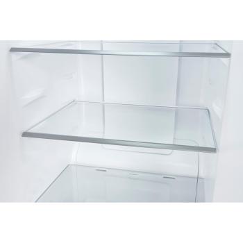 Exquisit GS295-NF-H-040D Stand Gefrierschrank, 60cm breit, 274l, No frost, Ice-Maker, LED-Beleuchtung, inoxlook-az