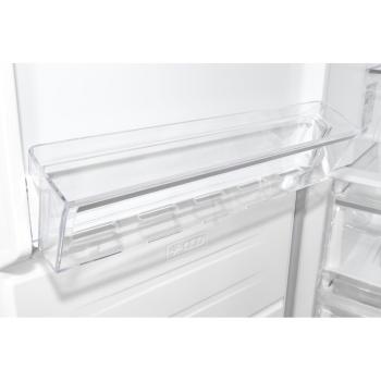 Exquisit GS295-NF-H-040D Gefrierschrank, 60cm breit, 274l, No frost, Ice-Maker, LED-Beleuchtung, inoxlook