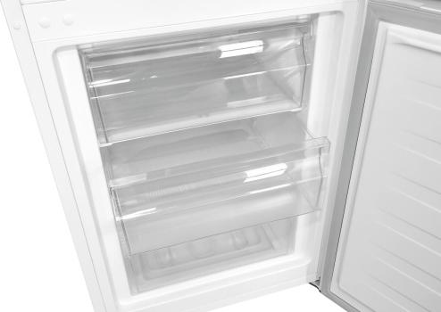 Exquisit KGC265-70-H-WS-010E Stand Kühl-Gefrierkombination, 55 cm breit, 268 L, Wasserspender, Wassertank, weiß