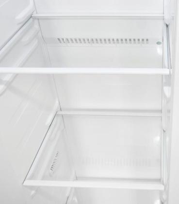 Exquisit SBS46-040E Stand Side-by-Side Kombination, 91 cm breit, 442 L, NoFrost, LED Beleuchtung, Temperaturregelung, Umluftventilator, Schnellkühlen und Schnellgefrieren, inoxlook-az