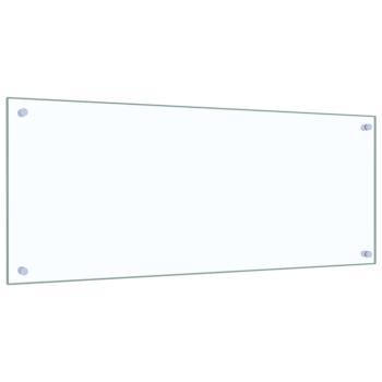 Küchenrückwand 2 pcs Transparent 100 x 40 cm Gehärtetes Glas