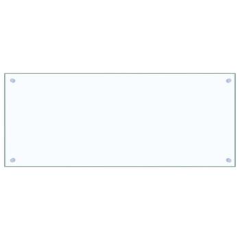 Küchenrückwand 2 pcs Transparent 100 x 40 cm Gehärtetes Glas