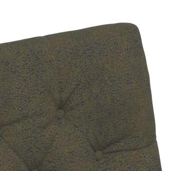 Esszimmerstühle mit Rädern 2 pcs Armeegrün 58 x 67 x 97 cm