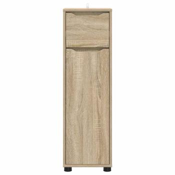 Badezimmerschrank Sonoma-Eiche 30,5 x 30 x 101 cm Holzwerkstoff