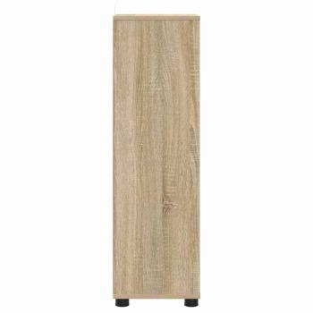 Badezimmerschrank Sonoma-Eiche 30,5 x 30 x 101 cm Holzwerkstoff