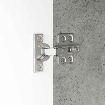 Badezimmerschrank Beton Grau 30,5 x 30 x 101 cm Holzwerkstoff