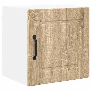 Küchenwandschrank mit Regal 2 pcs Sonoma-Eiche 40 x 31 x 40 cm