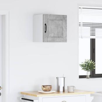 Wandschrank PORTO Beton Grau 40 x 31 x 40 cm Holzwerkstoff