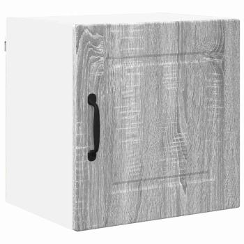 Küchenwandschrank mit Regal 2 pcs Graues Sonoma 40 x 31 x 40 cm