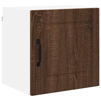 Küchenwandschrank mit Regal Braun Eichen-Optik 40 x 31 x 40 cm