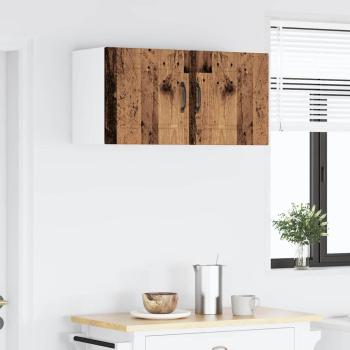 Küchenwandschrank 2 pcs Altholz 40 x 31 x 40 cm Holzwerkstoff