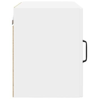 Küchenwandschrank mit Regal Weiß 50 x 31 x 40 cm Holzwerkstoff