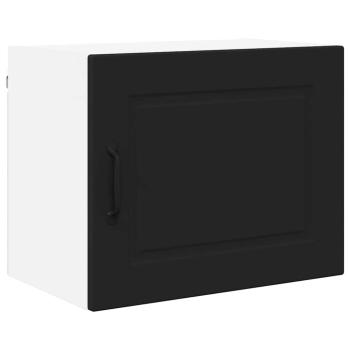Küchenwandschrank 2 pcs Schwarz 50 x 31 x 40 cm Holzwerkstoff