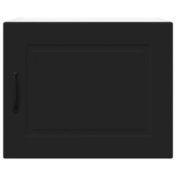 Küchenwandschrank 2 pcs Schwarz 50 x 31 x 40 cm Holzwerkstoff