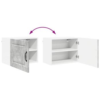 Küchenwandschrank Beton Grau 50 x 31 x 40 cm Holzwerkstoff