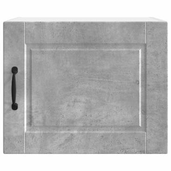 Küchenwandschrank mit Regal 2 pcs Beton Grau 50 x 31 x 40 cm