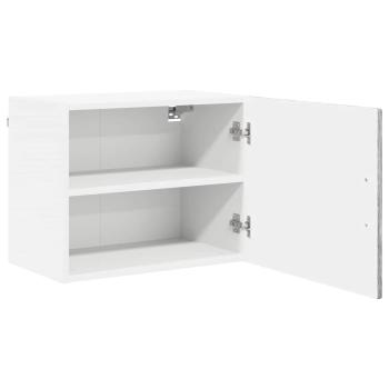 Küchenwandschrank mit Regal 2 pcs Graues Sonoma 50 x 31 x 40 cm