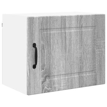 Küchenwandschrank mit Regal 2 pcs Graues Sonoma 50 x 31 x 40 cm