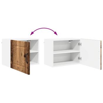 Küchenwandschrank 2 pcs Altholz 50 x 31 x 40 cm Holzwerkstoff