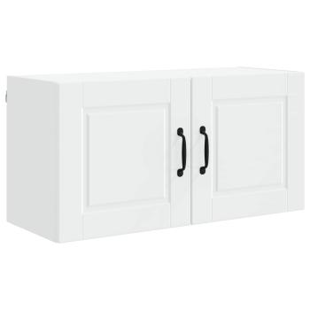 Küchenwandschrank mit Regal Weiß 80 x 31 x 40 cm Holzwerkstoff