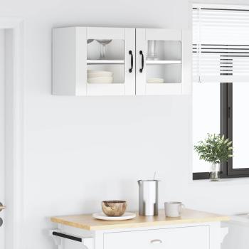 Küchenwandschrank Hochglanz Weiß 80 x 31 x 40 cm Holzwerkstoff