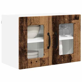 Küchenwandschrank mit Tür Altholz 60 x 31 x 40 cm Holzwerkstoff