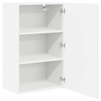 Küchenwandschrank mit Regal Weiß 50 x 31 x 80 cm Holzwerkstoff