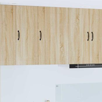 ARDEBO.de - Küchenwandschrank Sonoma-Eiche 50 x 31 x 80 cm Holzwerkstoff