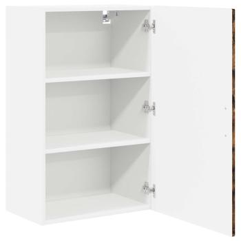 Küchenwandschrank mit Regal Geräucherte Eiche 50 x 31 x 80 cm