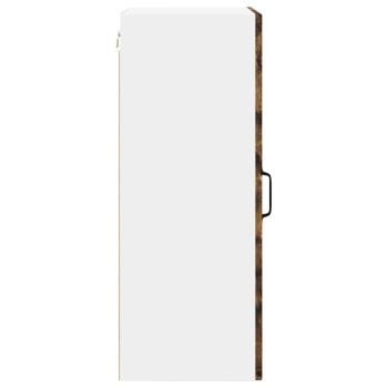 Küchenwandschrank mit Regal Geräucherte Eiche 50 x 31 x 80 cm