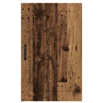 Küchenwandschrank mit Tür Altholz 50 x 31 x 80 cm Holzwerkstoff