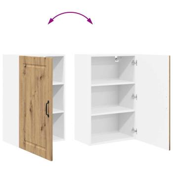 Küchenwandschrank Artisan-Eiche 50 x 31 x 80 cm Holzwerkstoff