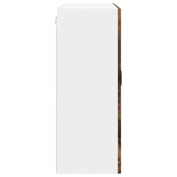 Küchenwandschrank mit Regal Geräucherte Eiche 80 x 31 x 80 cm