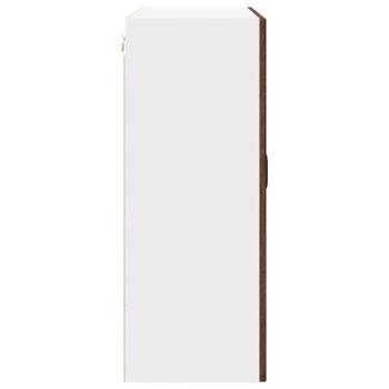 Küchenwandschrank mit Regal Braun Eichen-Optik 80 x 31 x 80 cm