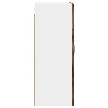 Küchenwandschrank mit Regal Geräucherte Eiche 60 x 31 x 80 cm