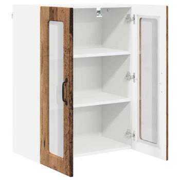 Küchenwandschrank mit Tür Altholz 60 x 31 x 80 cm Holzwerkstoff