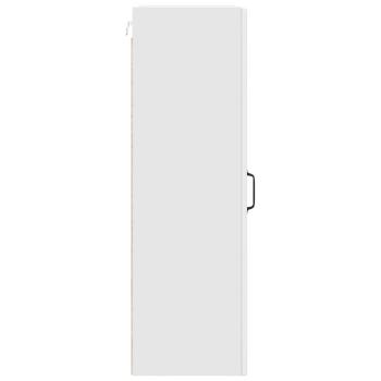 Küchenwandschrank mit Regal Weiß 50 x 31 x 100 cm Holzwerkstoff